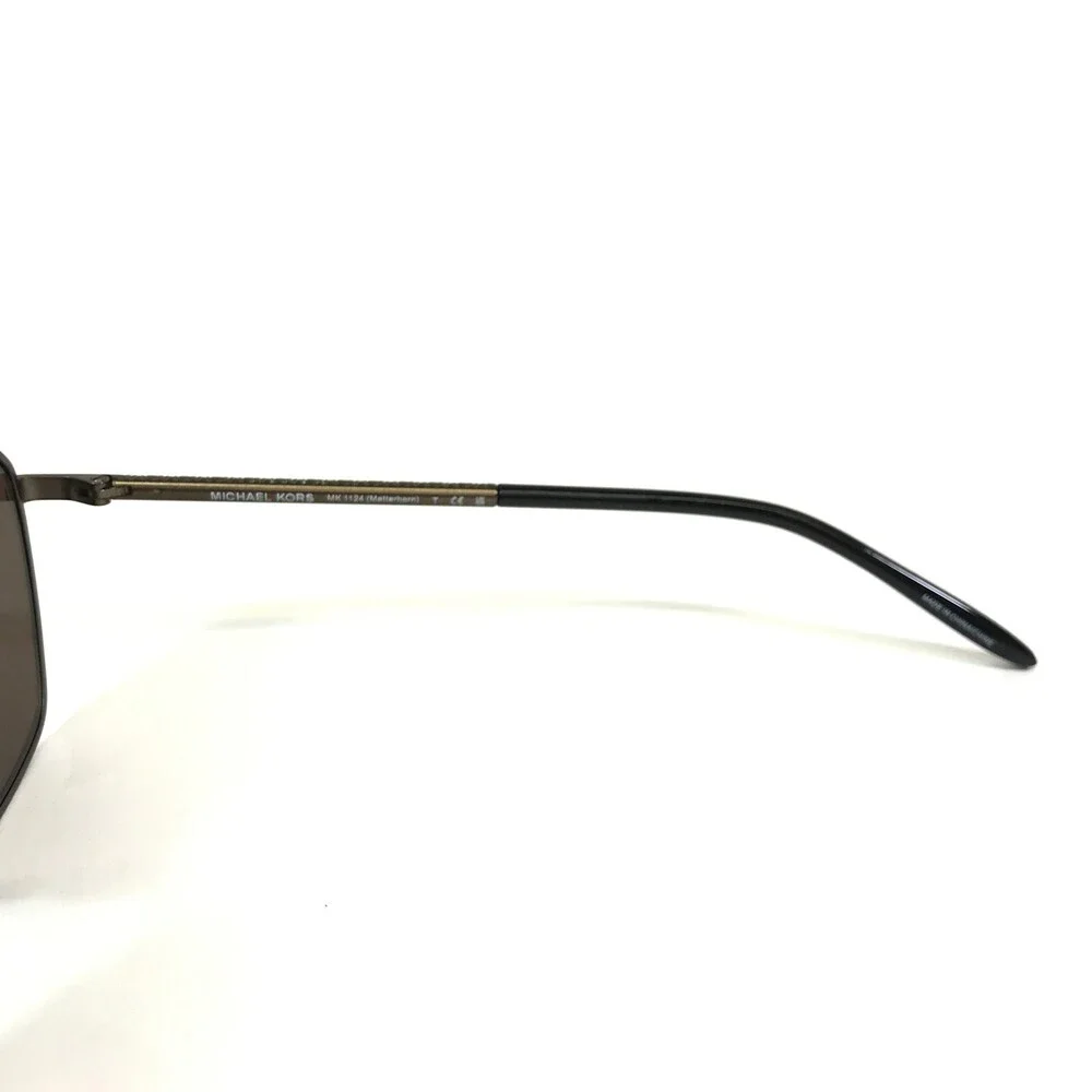Michael Kors Sunglasses MK 1124 Matterhorn 100173 Brown Aviators Brown Lenses